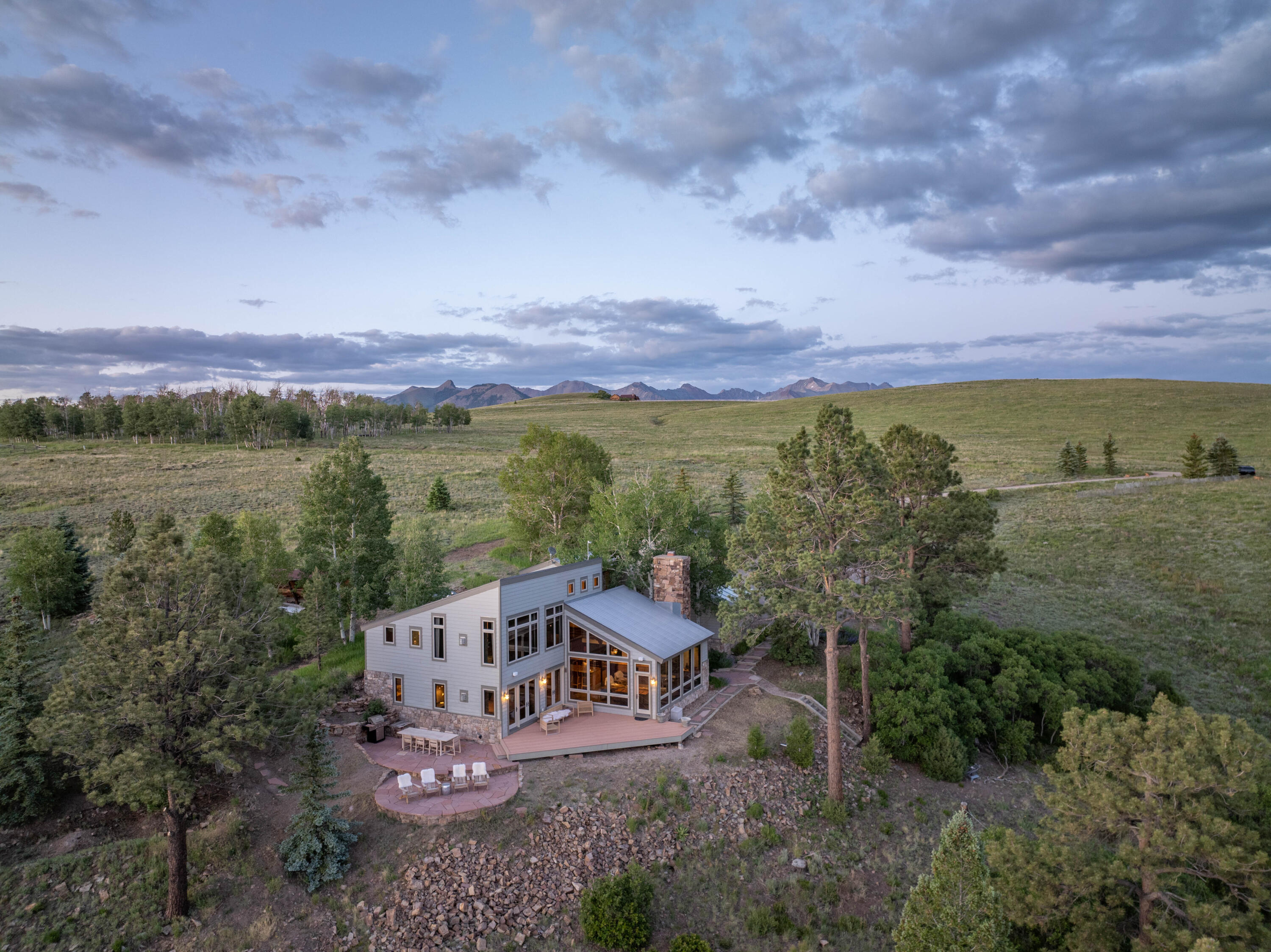 145 West Anderson Road Placerville, CO 81430 - Photo 37 of 52 Drone view