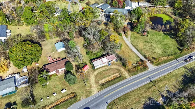 a view of swimming pool from a balcony