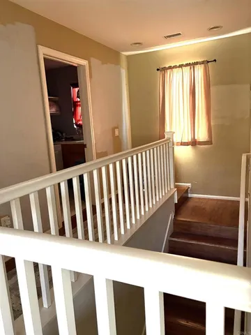 a utility room with a window