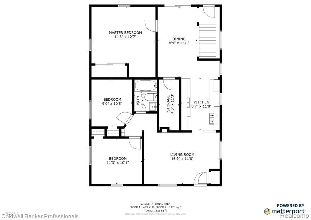5214 Drayton Road Clarkston, MI 48346 - Photo 31 of 31 Floor 2.jpg