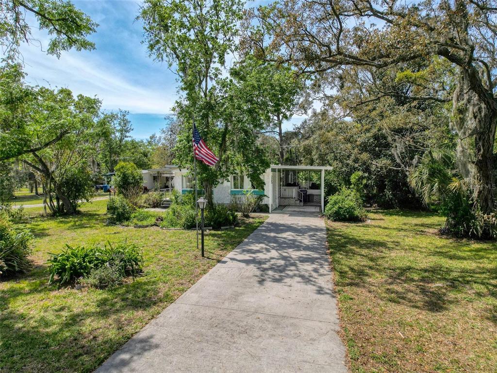 3249 Susan Drive Spring Hill, FL 34606 - Photo 4 of 60 a view of backyard with green space