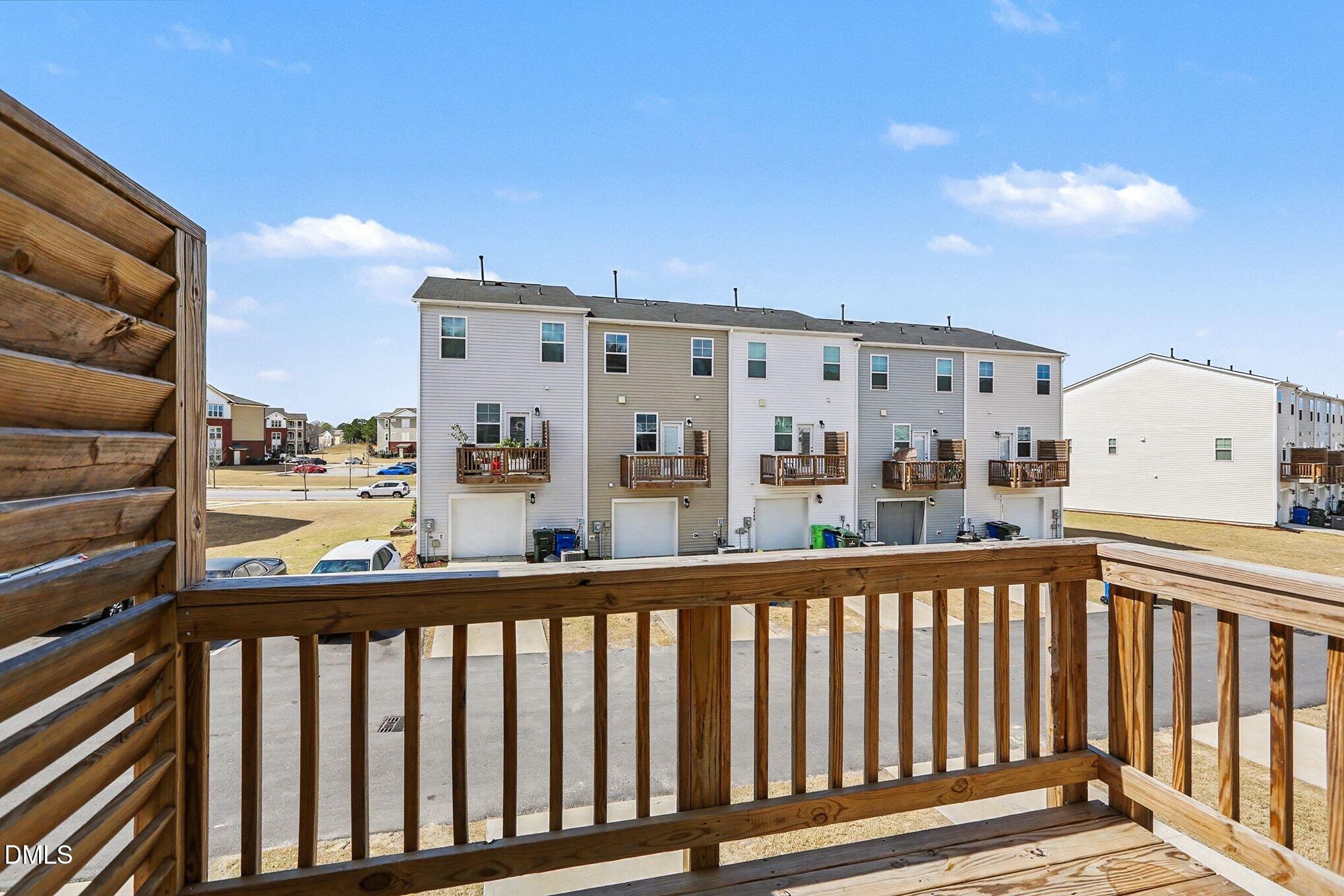 2528 Chert Lane Raleigh, NC 27610 - Photo 23 of 44 a view of balcony with furniture