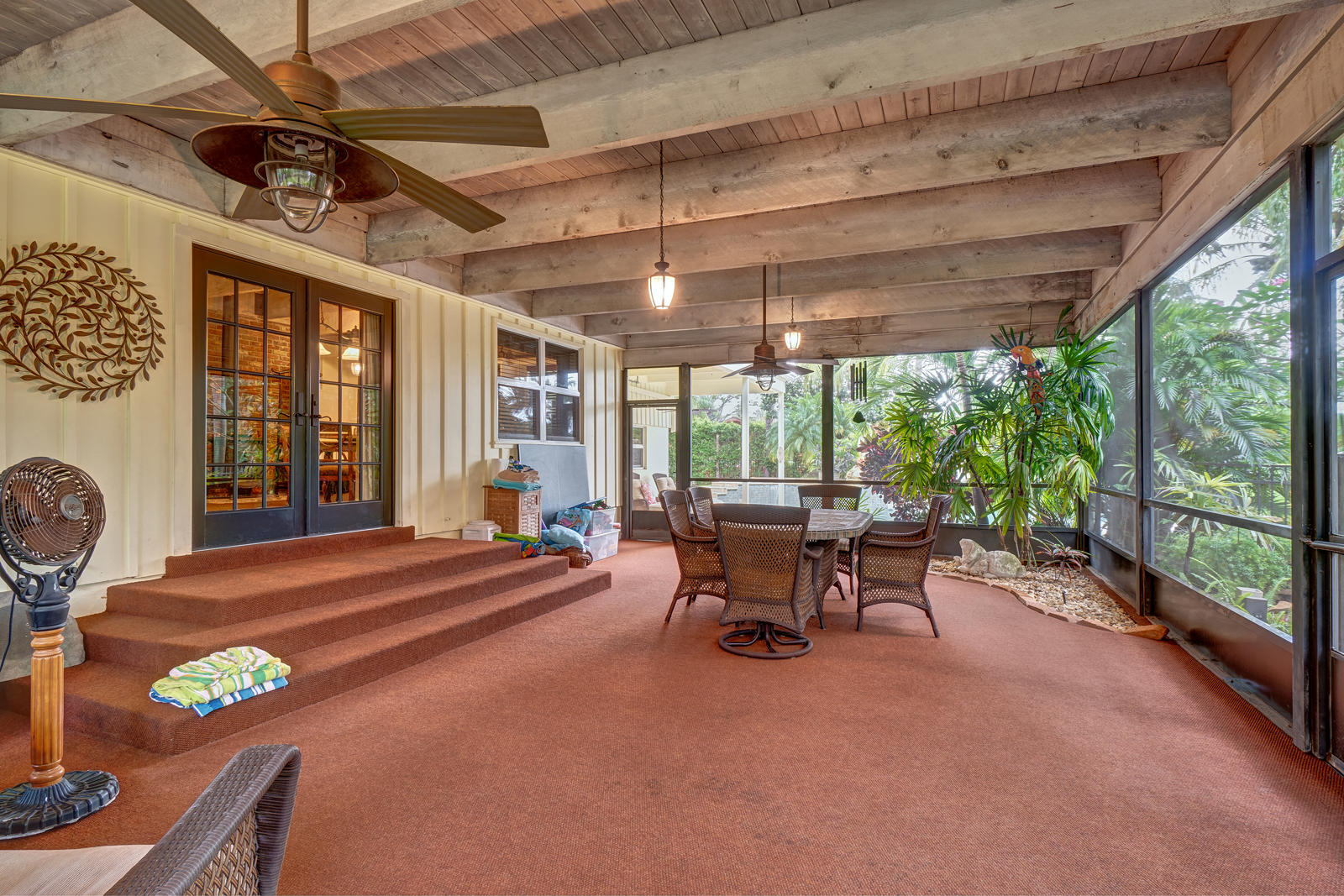 3860 Lone Pine Road Delray Beach, FL 33445 - Photo 28 of 44 screened patio1