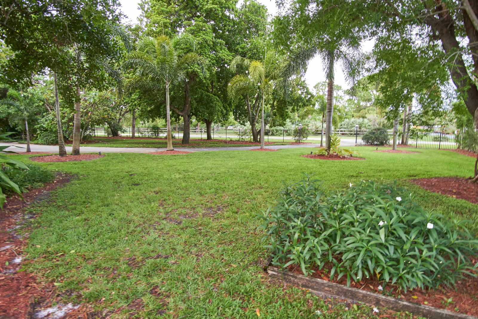3860 Lone Pine Road Delray Beach, FL 33445 - Photo 35 of 44 gated front yard