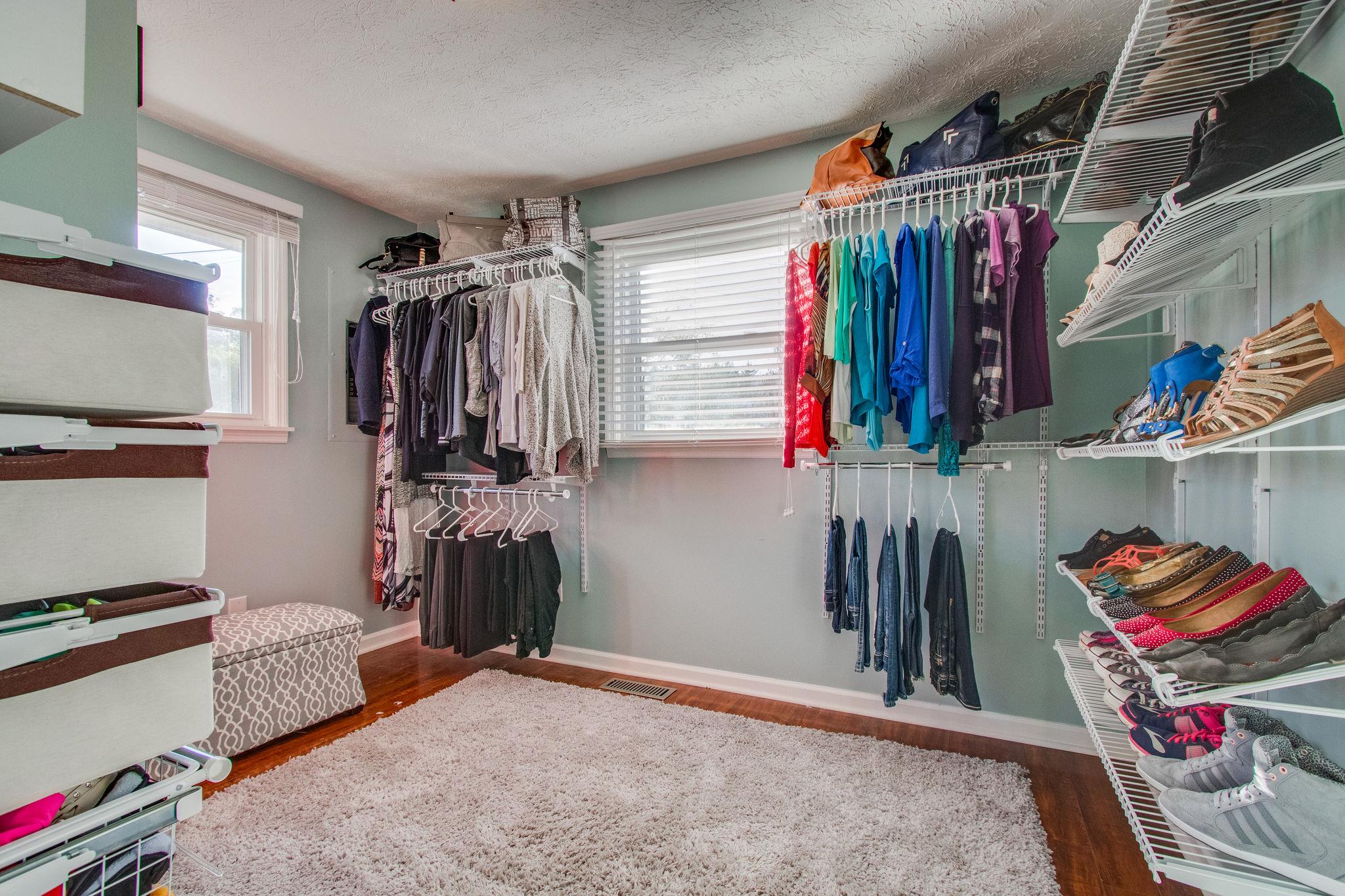 580 Curd Road Mount Juliet, TN 37122 - Photo 14 of 17 a view of walk in closet with clothes and shoes