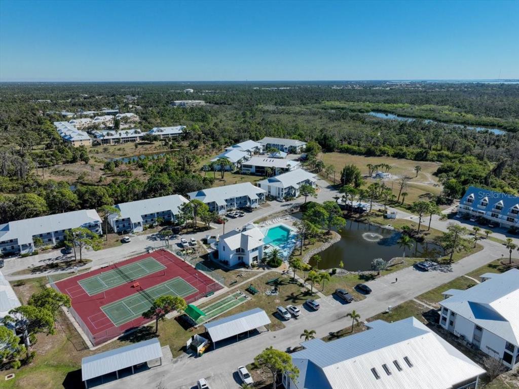 6800 Placida Road, Unit 192 Englewood, FL 34224 - Photo 29 of 33 an aerial view of residential houses with outdoor space