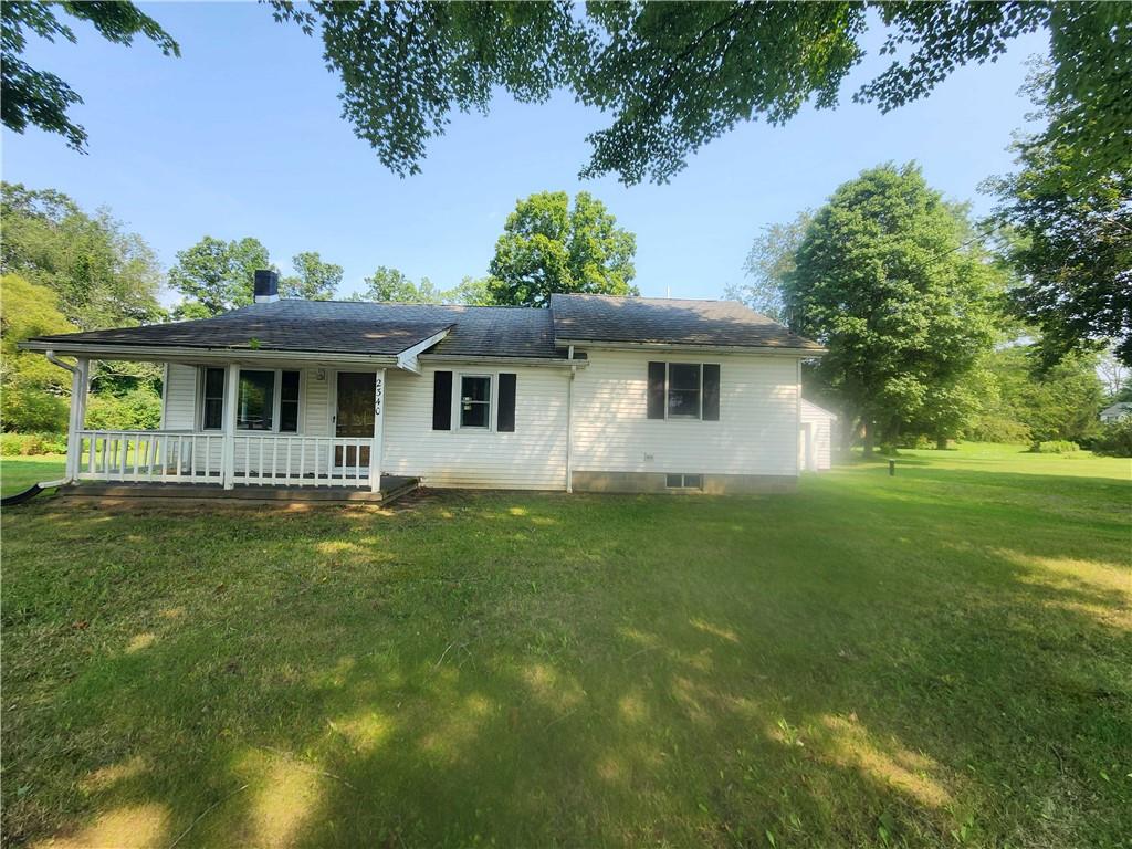 2340 Mercer West Middlesex Road West Middlesex, PA 16159 - Photo 1 of 36 a front view of house with yard and green space