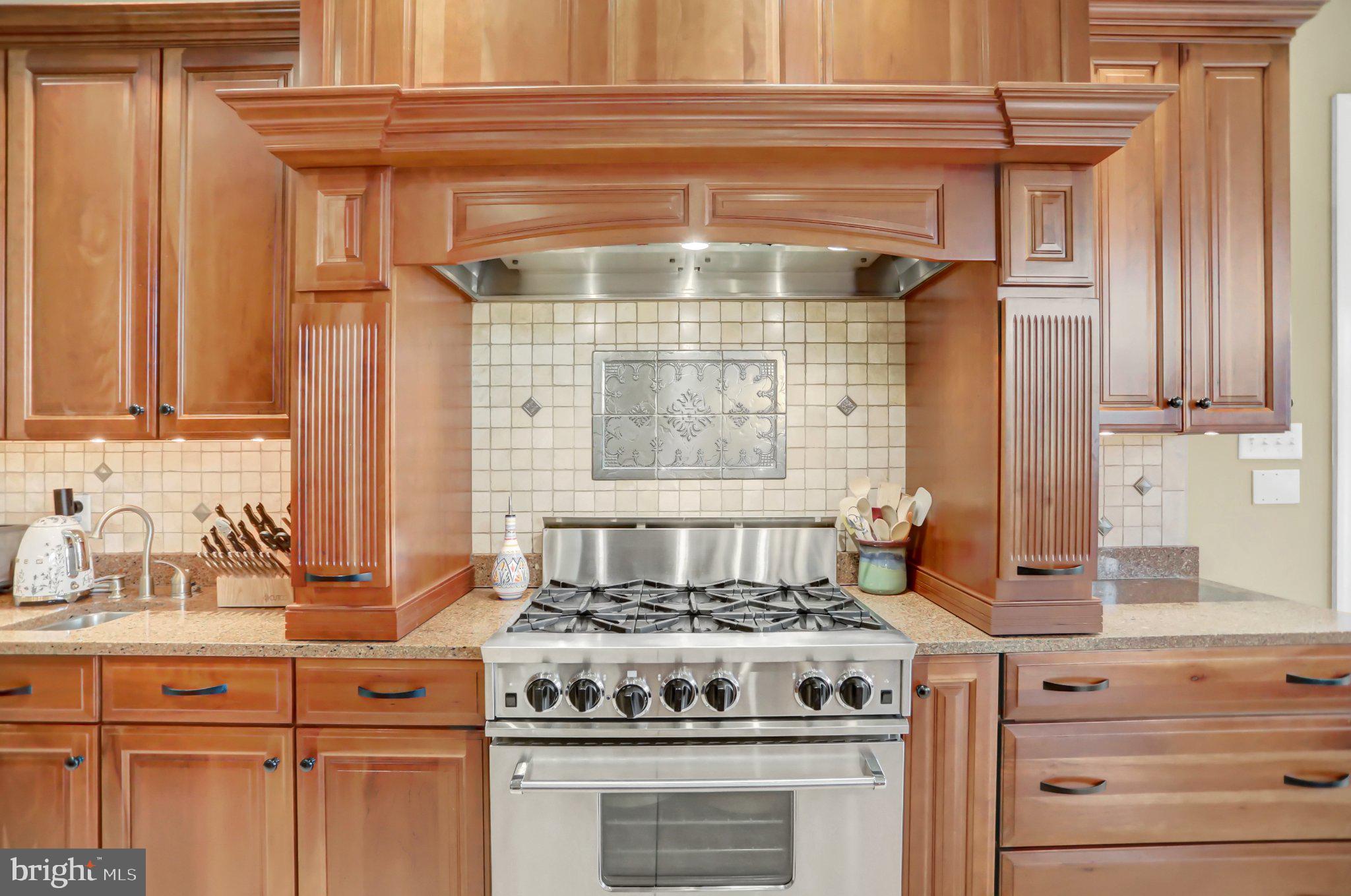 970 App Road Selinsgrove, PA 17870 - Photo 28 of 76 Elegant kitchen with rich wood accents.