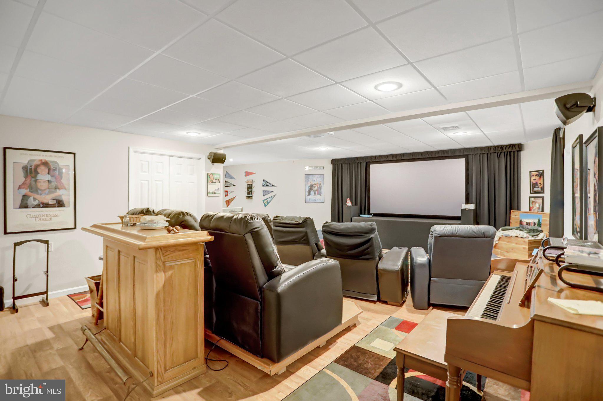 970 App Road Selinsgrove, PA 17870 - Photo 48 of 76 Cozy home theater for movie nights.