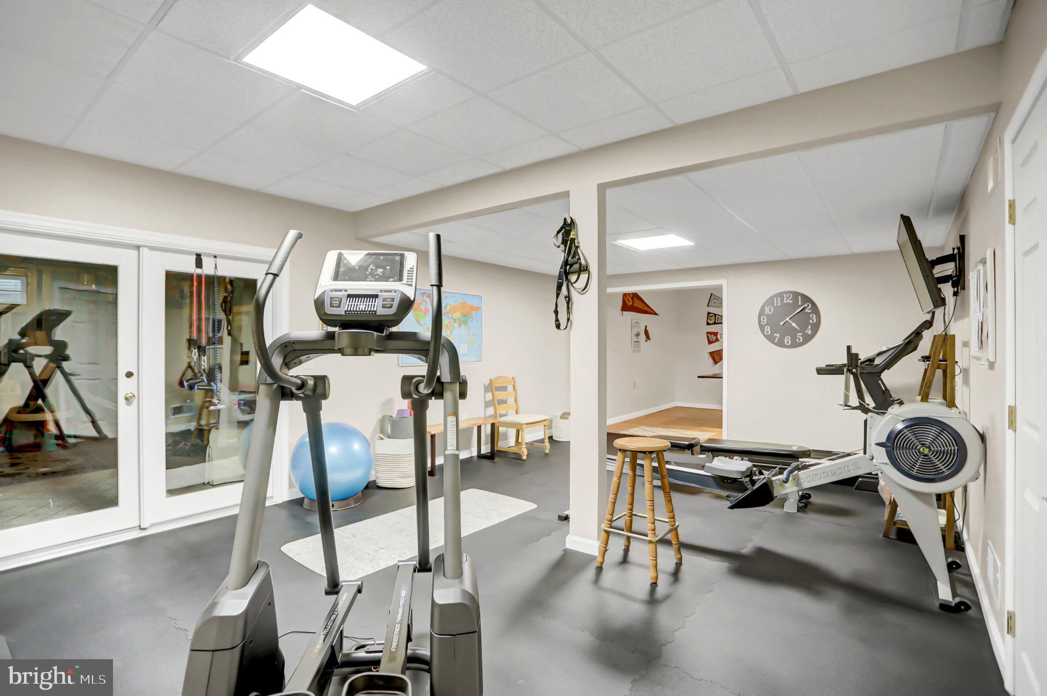 970 App Road Selinsgrove, PA 17870 - Photo 53 of 76 Modern home gym with ample space.