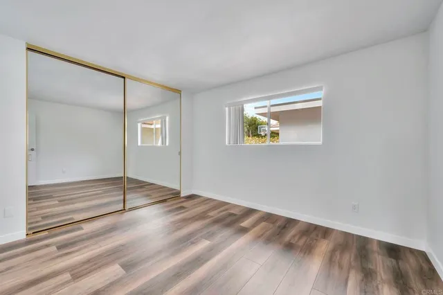 wooden floor in an empty room