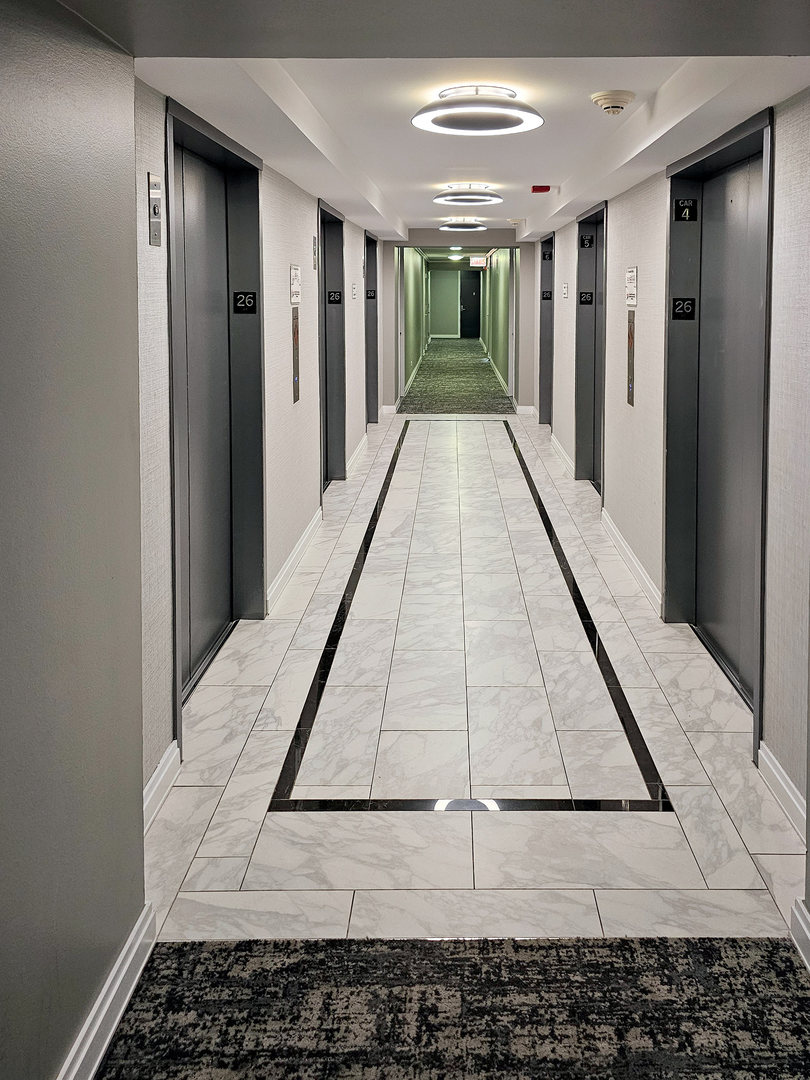 405 North Wabash Avenue, Unit 2613 Chicago, IL 60611 - Photo 16 of 24 a view of hallway with stairs