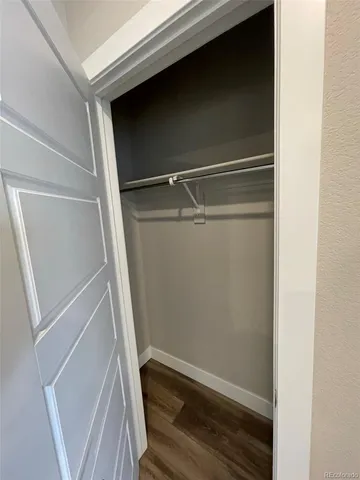 a view of closet