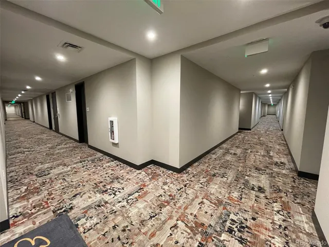 a view of empty room