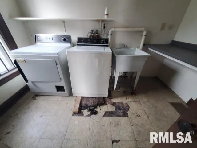 a room with storage and utility