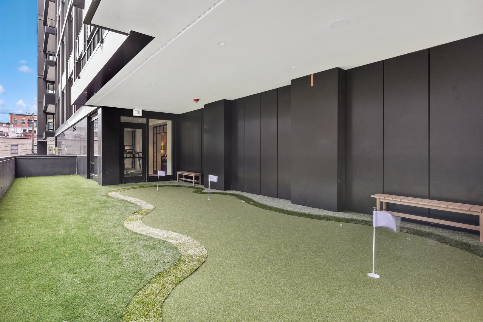 21 North May Street, Unit 602 Chicago, IL 60607 - Photo 39 of 39 a view of a hall with wooden floor