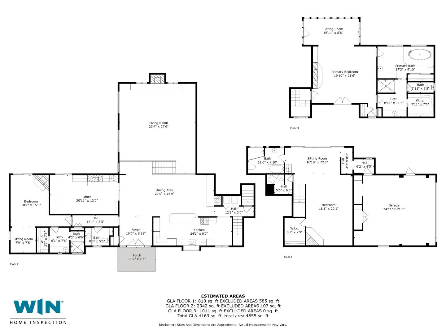 1424 Oleada Road Pebble Beach, CA 93953 - Photo 30 of 30 a picture of a floor plan