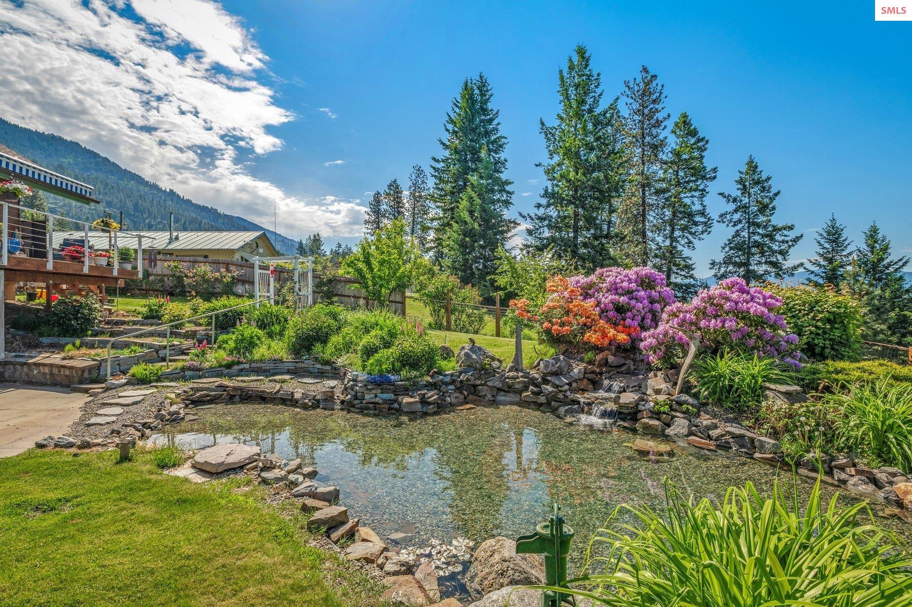 311 School Road Hope, ID 83836 - Photo 6 of 60 Beautiful water feature with Lake Pend Oreille in the background!