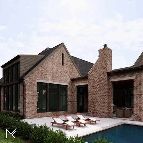 a front view of house with yard