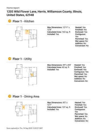 $336,900 | 1205 Wildflower Lane, Herrin, IL 62948