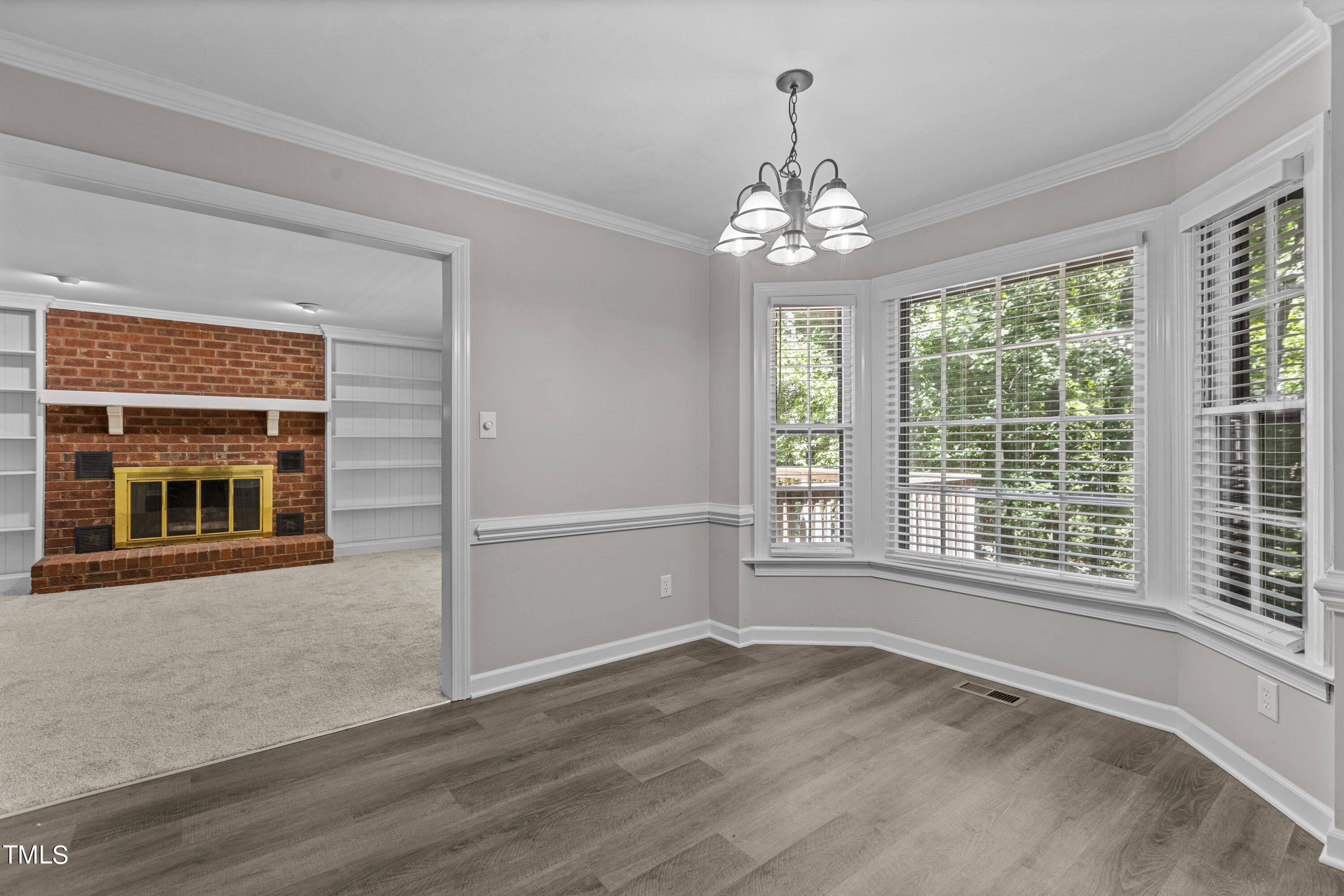 8112 Running Cedar Trail Raleigh, NC 27615 - Photo 18 of 54 Breakfast Room to Family Rm