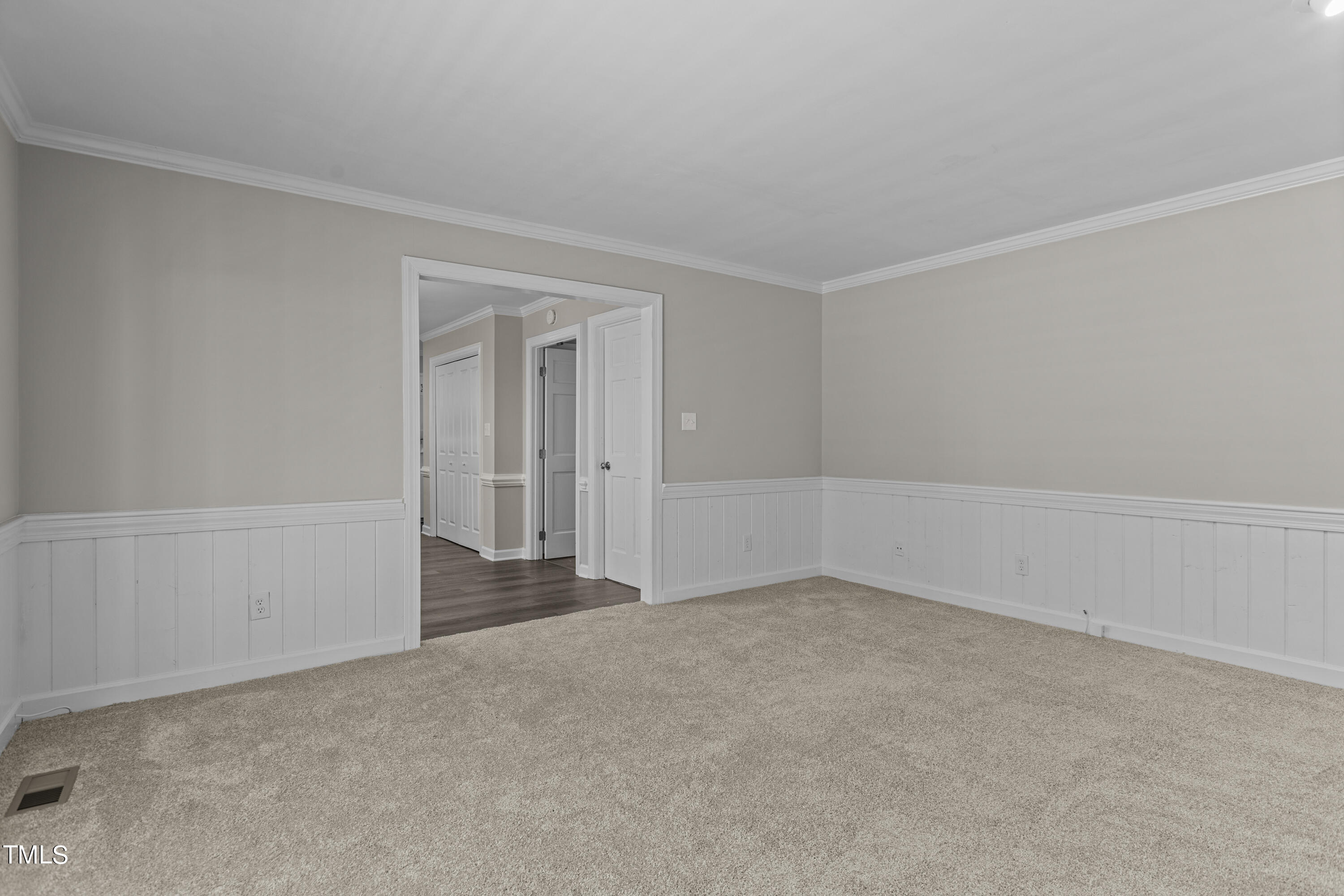 8112 Running Cedar Trail Raleigh, NC 27615 - Photo 22 of 54 Family Room to kitchen view