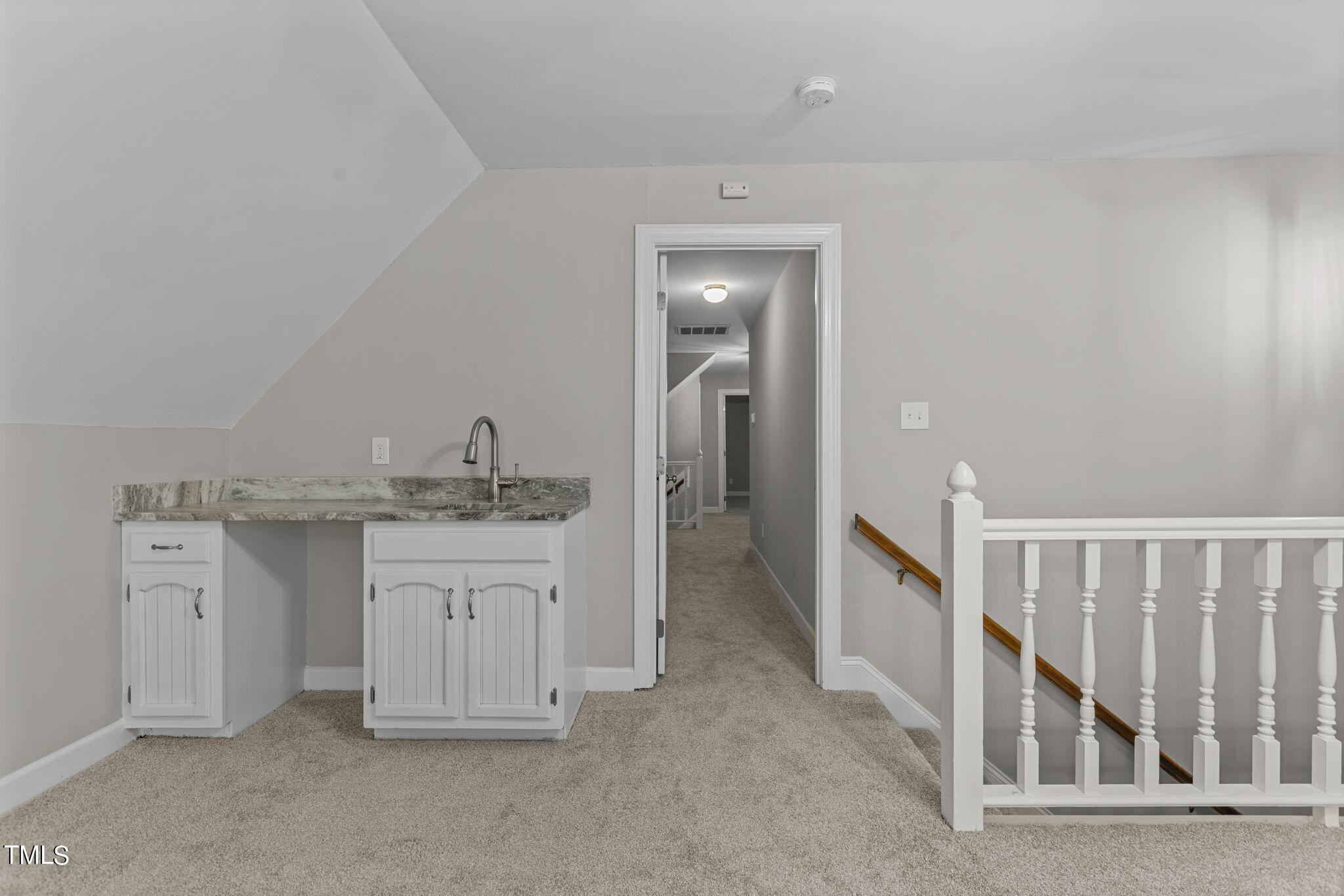 8112 Running Cedar Trail Raleigh, NC 27615 - Photo 37 of 54 Bonus Wet Bar+Stairs to 1st floor