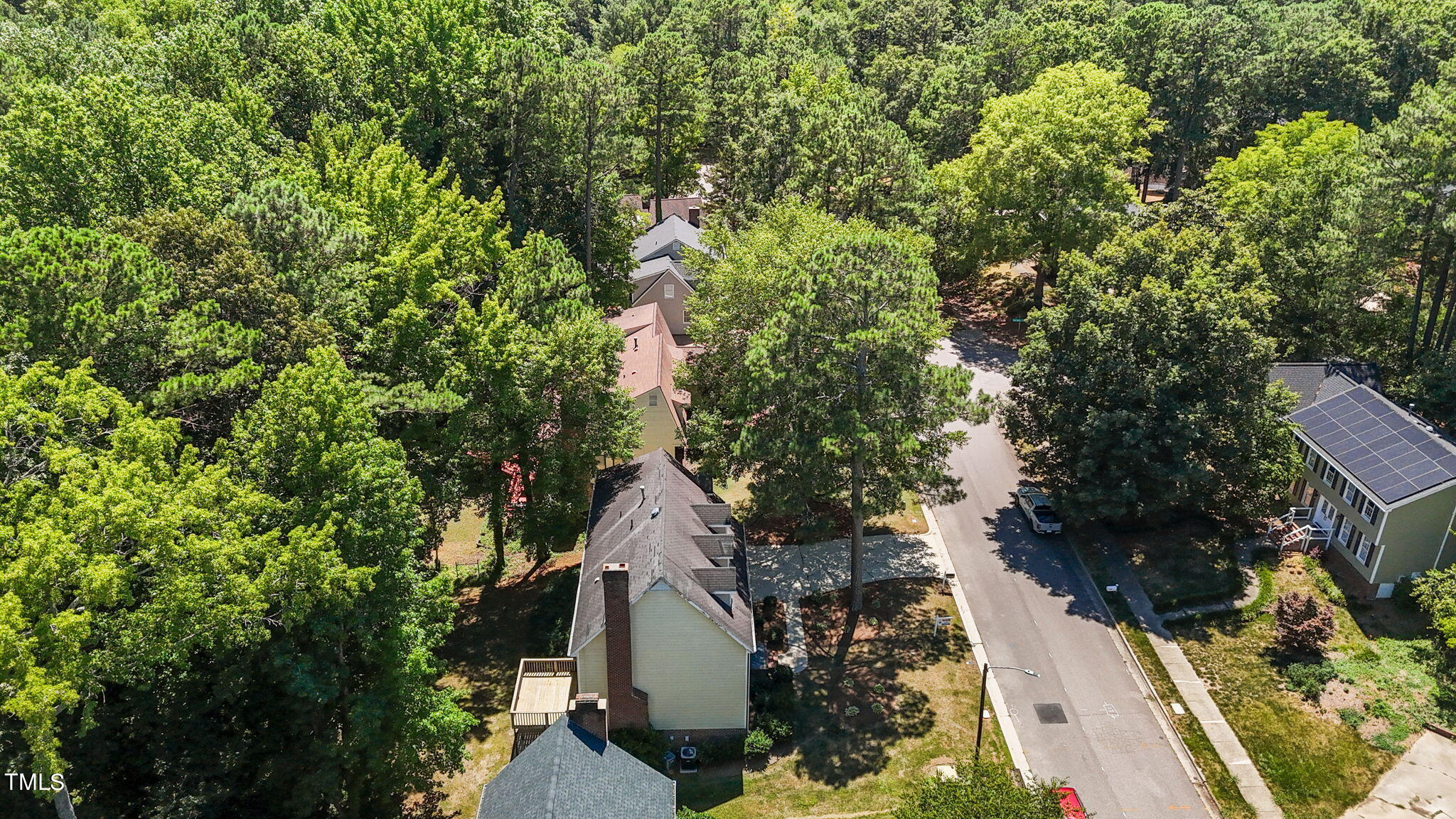 8112 Running Cedar Trail Raleigh, NC 27615 - Photo 50 of 54 Aerial View Street