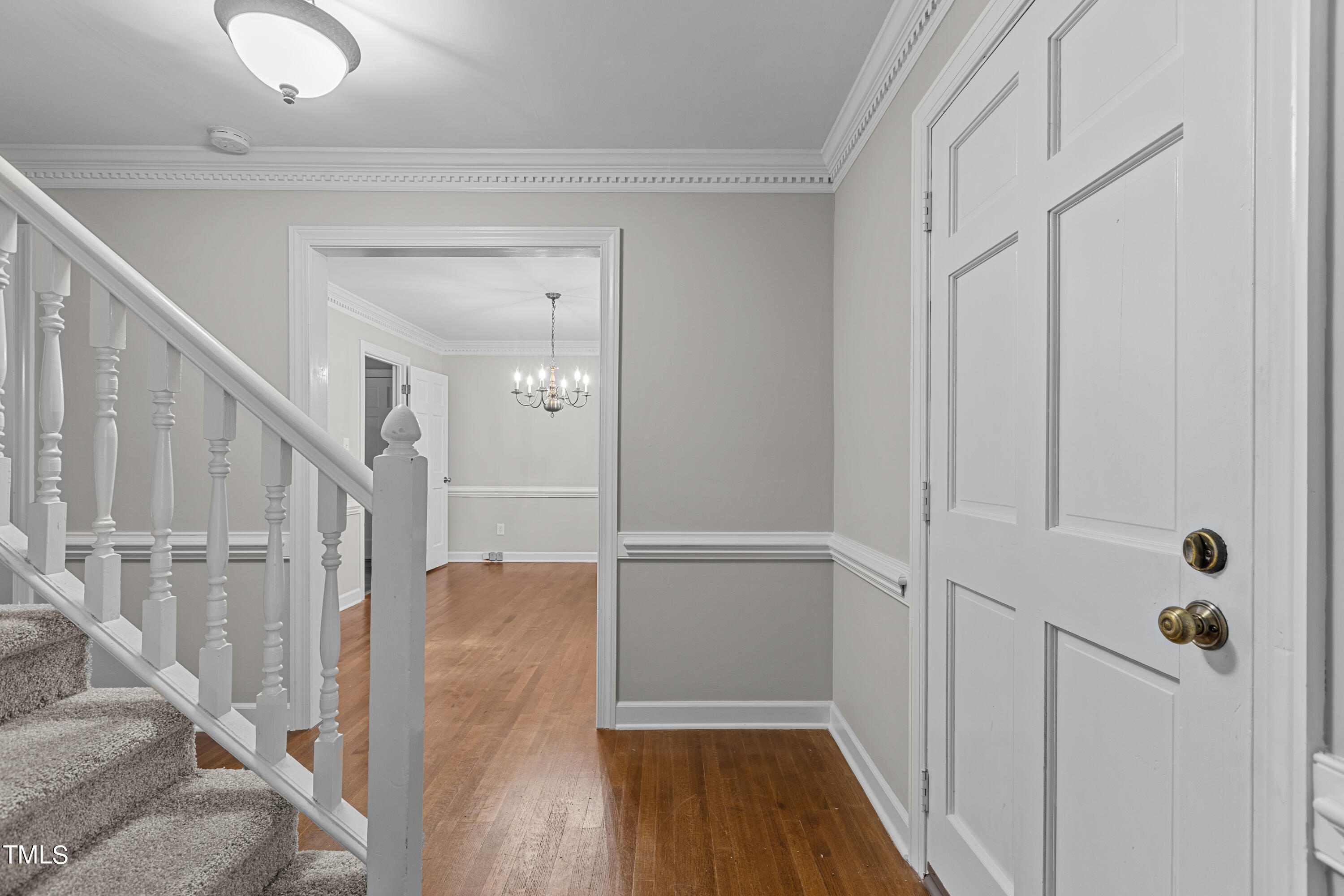 8112 Running Cedar Trail Raleigh, NC 27615 - Photo 5 of 54 Foyer to Dining view