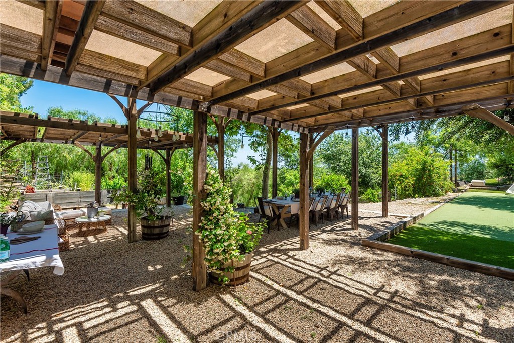 5207 Saddle Creek Road Hidden Hills, CA 91302 - Photo 41 of 54 a view of yard with patio