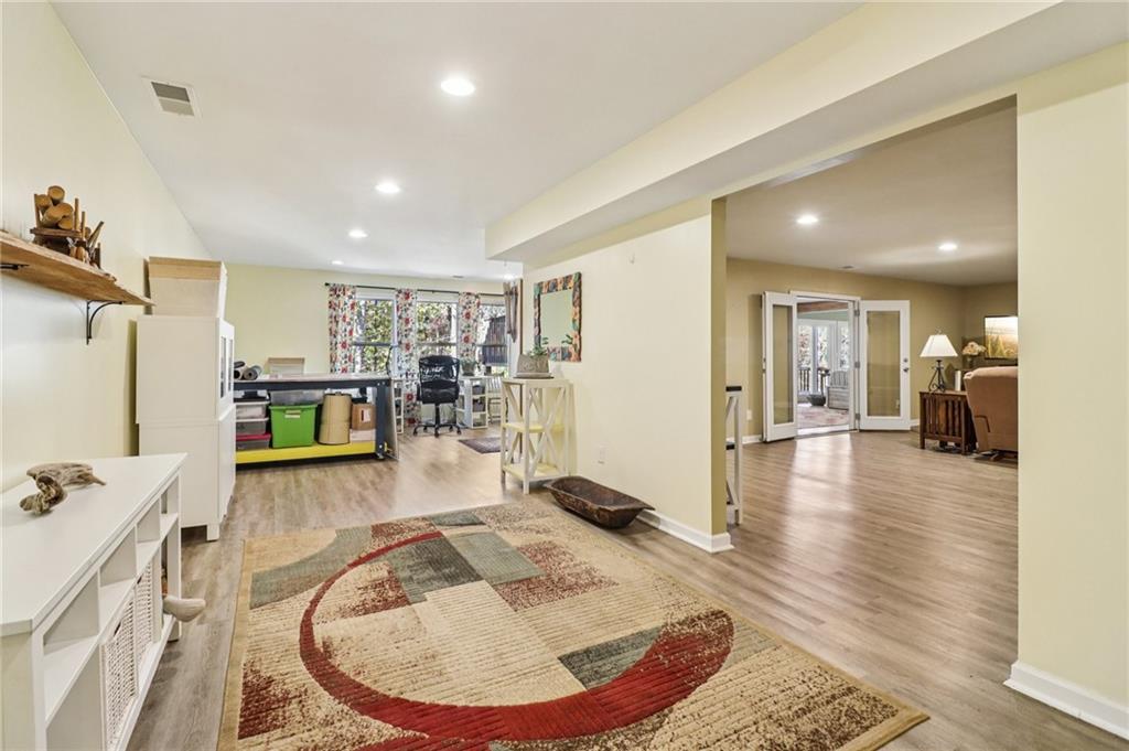 2007 Eagles Ridge Waleska, GA 30183 - Photo 19 of 45 a view of a living room kitchen and a wooden floor