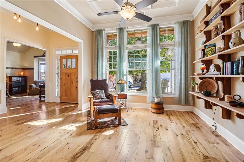 2007 Eagles Ridge Waleska, GA 30183 - Photo 2 of 45 a living room with furniture a rug and white walls