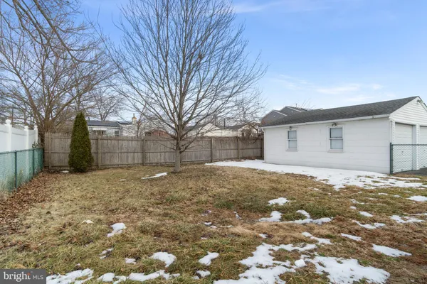 a backyard of a house