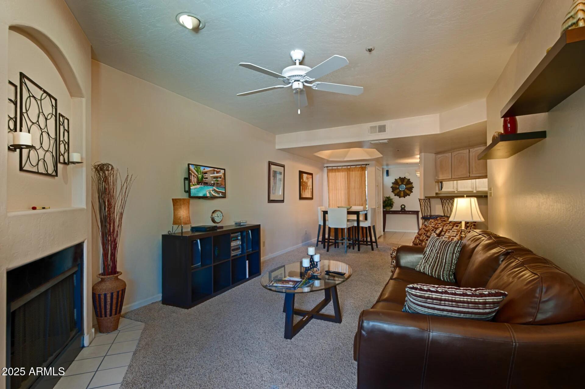 7333 East Chaparral Road, Unit 1 Scottsdale, AZ 85250 - Photo 2 of 17 Living Room
