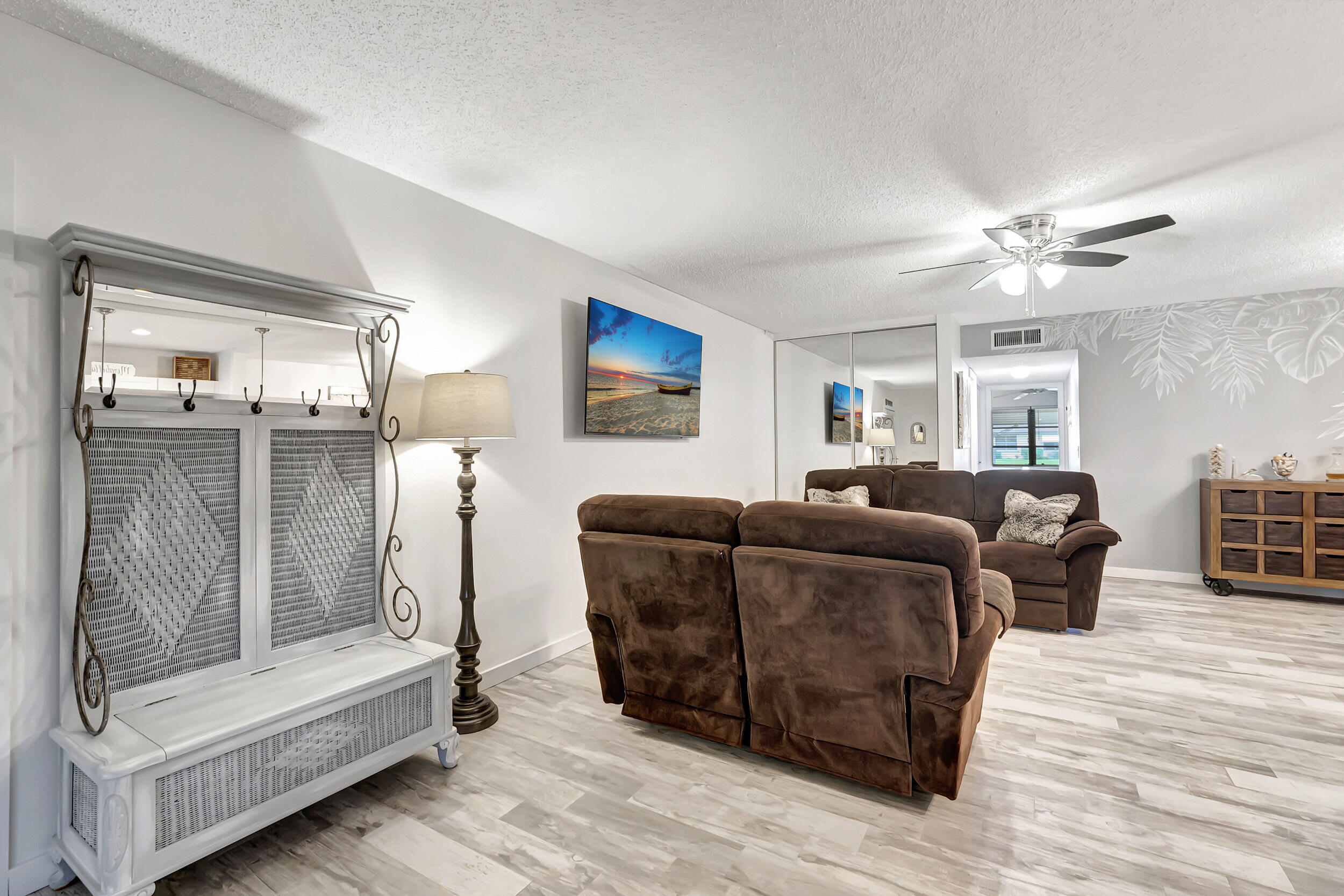14040 Nesting Way, Unit B Delray Beach, FL 33484 - Photo 13 of 26 a living room with furniture and wooden floor