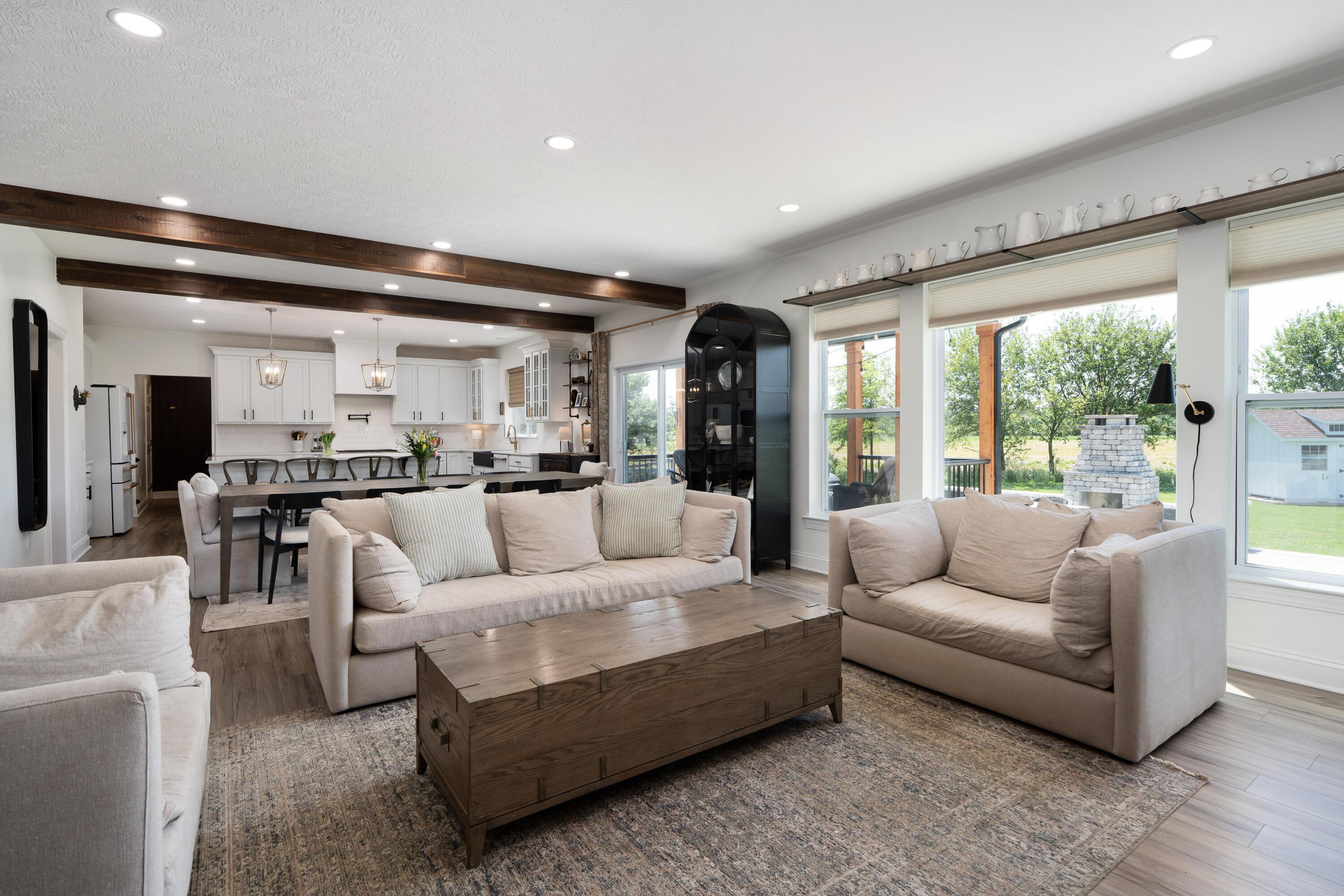 7308 Concord Road Delaware, OH 43015 - Photo 16 of 73 Family Room with Scenic Backyard Views