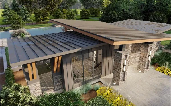 a view of outdoor space and yard