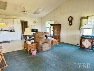 780 Vineyard Road Concord, VA 24538 - Photo 13 of 26 a living room with furniture and a flat screen tv