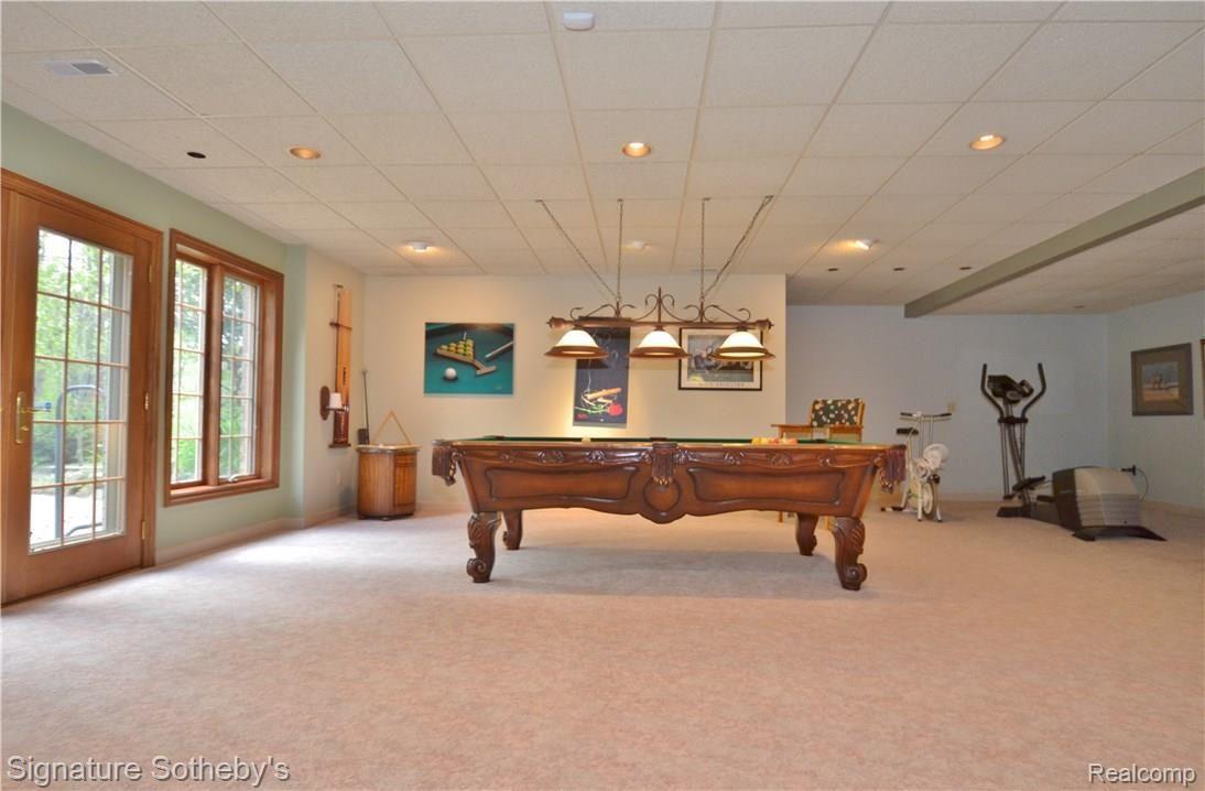 8400 Ridge Road Canton, MI 48187 - Photo 36 of 69 Game and Exercise room off the rear patio and yard.