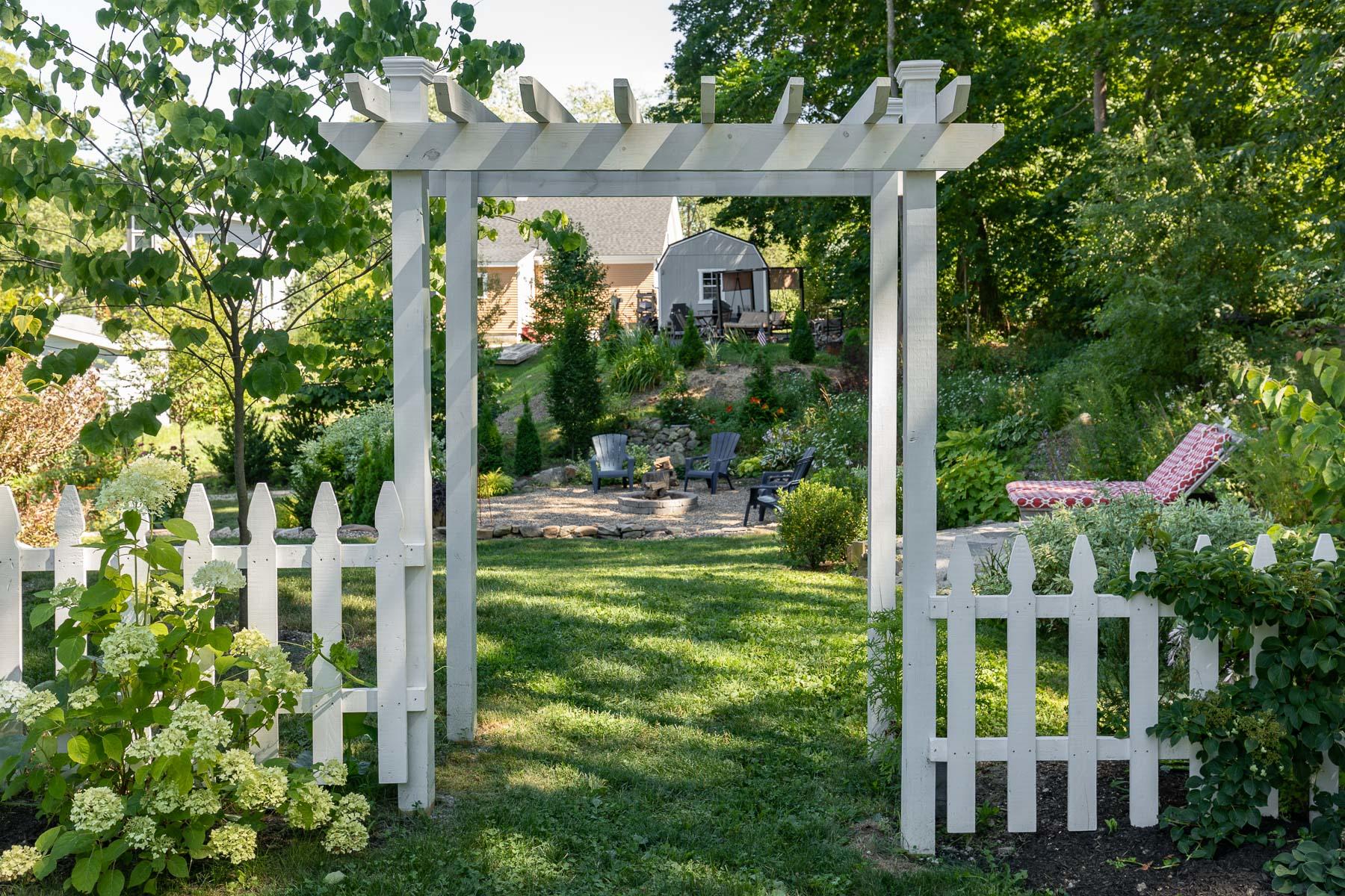 30 Philbrick Road Kittery, ME 03904 - Photo 43 of 61 Arbor Entryway to Backyard