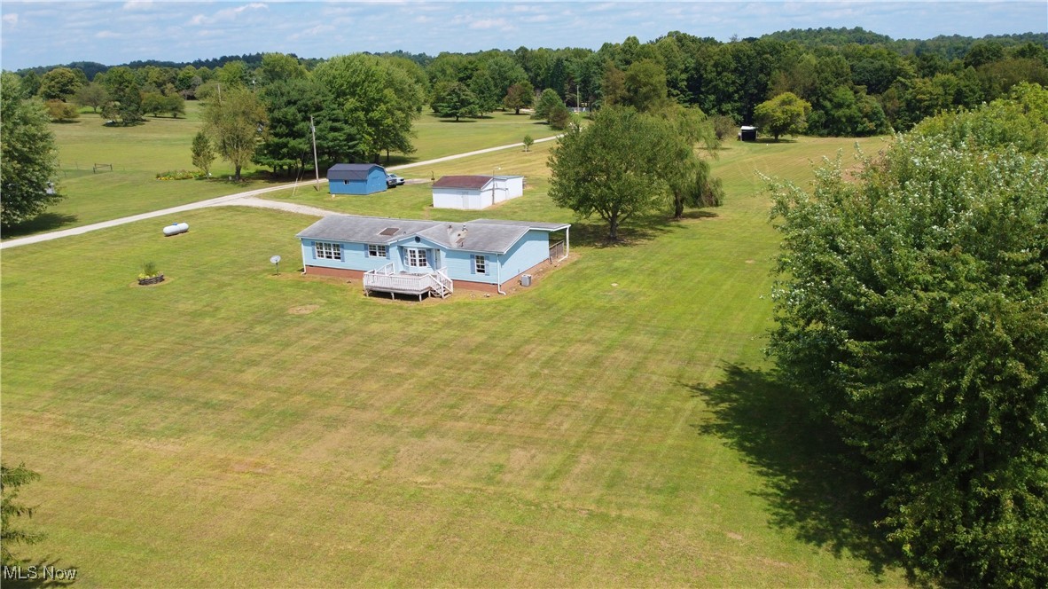 73550 Old Twenty One Road Kimbolton, OH 43749 - Photo 2 of 35 Aerial view featuring a rural view