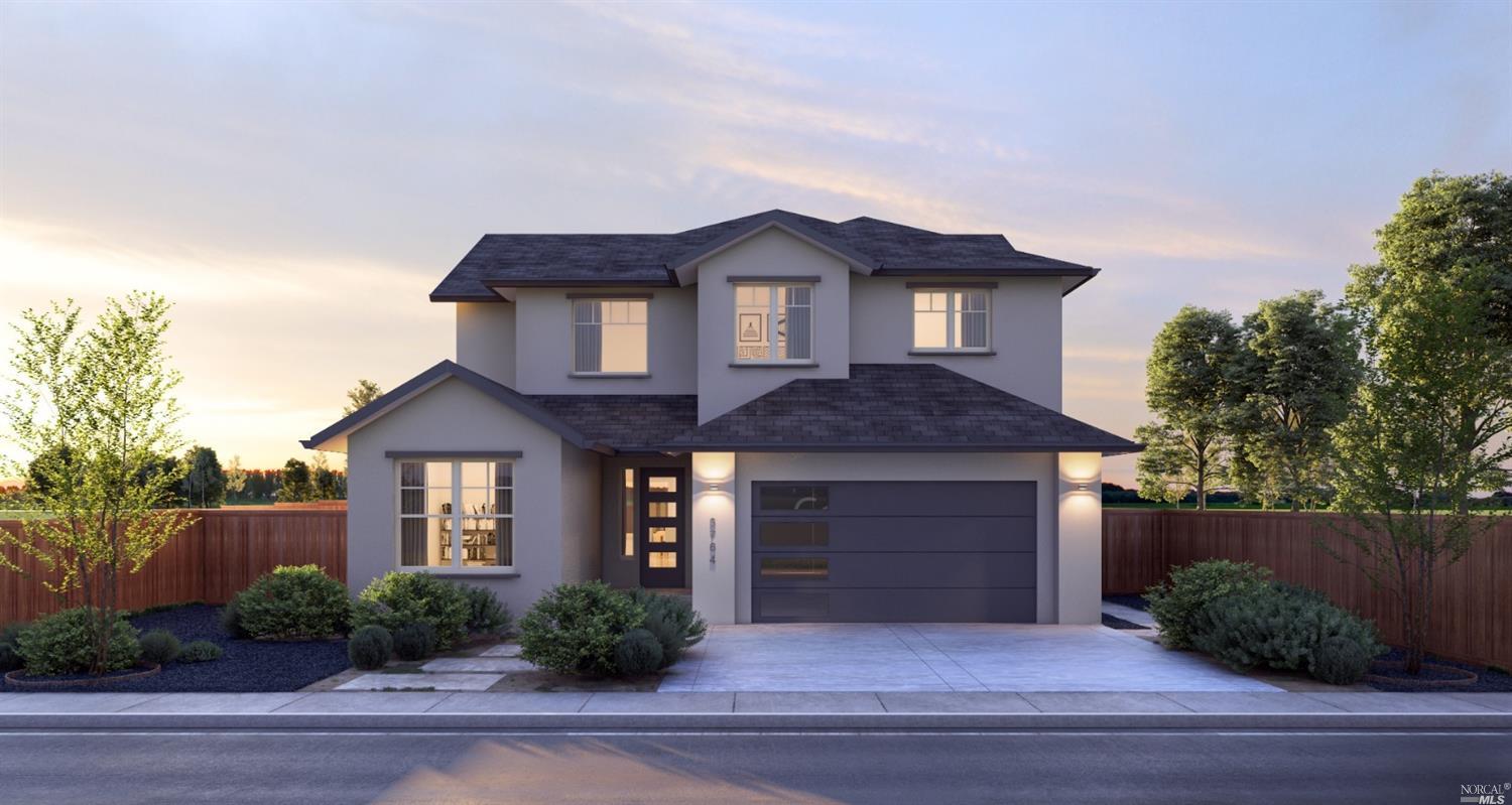 3764 Repton Way Santa Rosa, CA 95404 - Photo 1 of 1 a front view of a house with garage