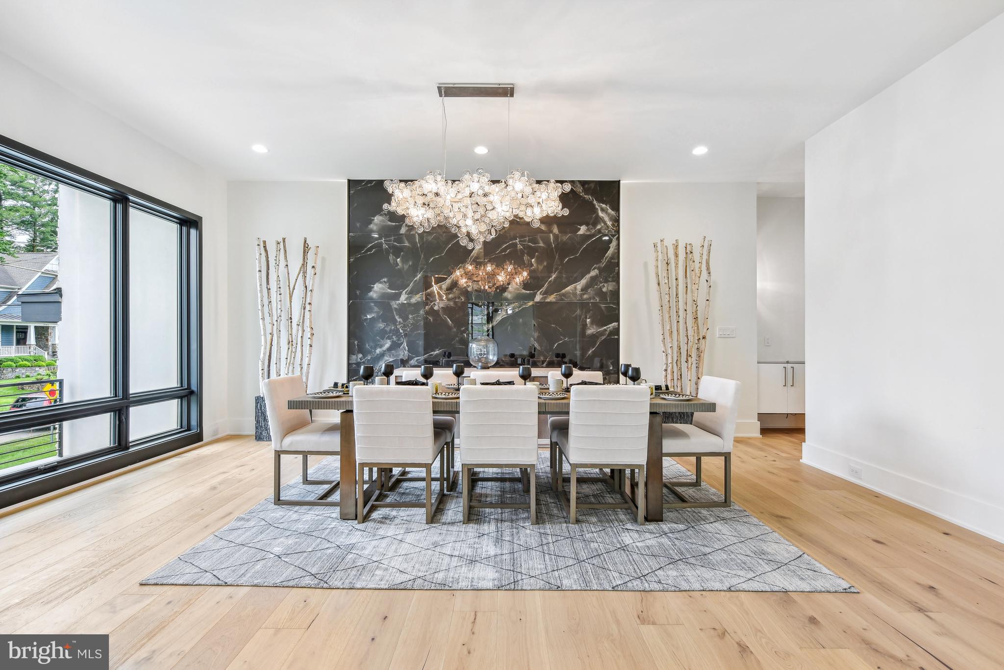 7102 Capitol View Drive McLean, VA 22101 - Photo 6 of 40 a dining room with furniture and wooden floor