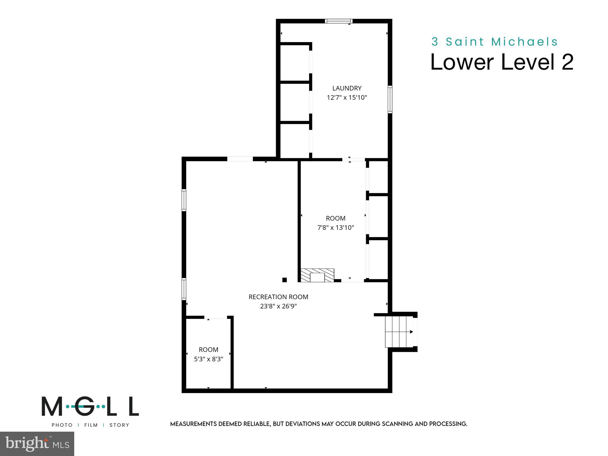 3 St Michaels Way Baltimore, MD 21212 - Photo 64 of 65 Floor Plan- Lower Level 2