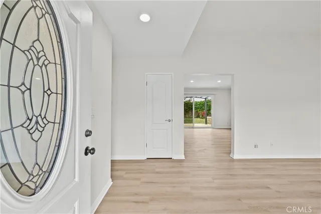 a view of a interior in the house