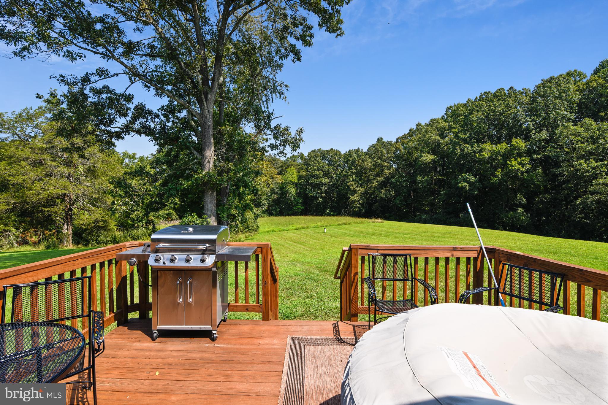 15111 Black Hill Road Rixeyville, VA 22737 - Photo 13 of 58 Back Deck with wooded view