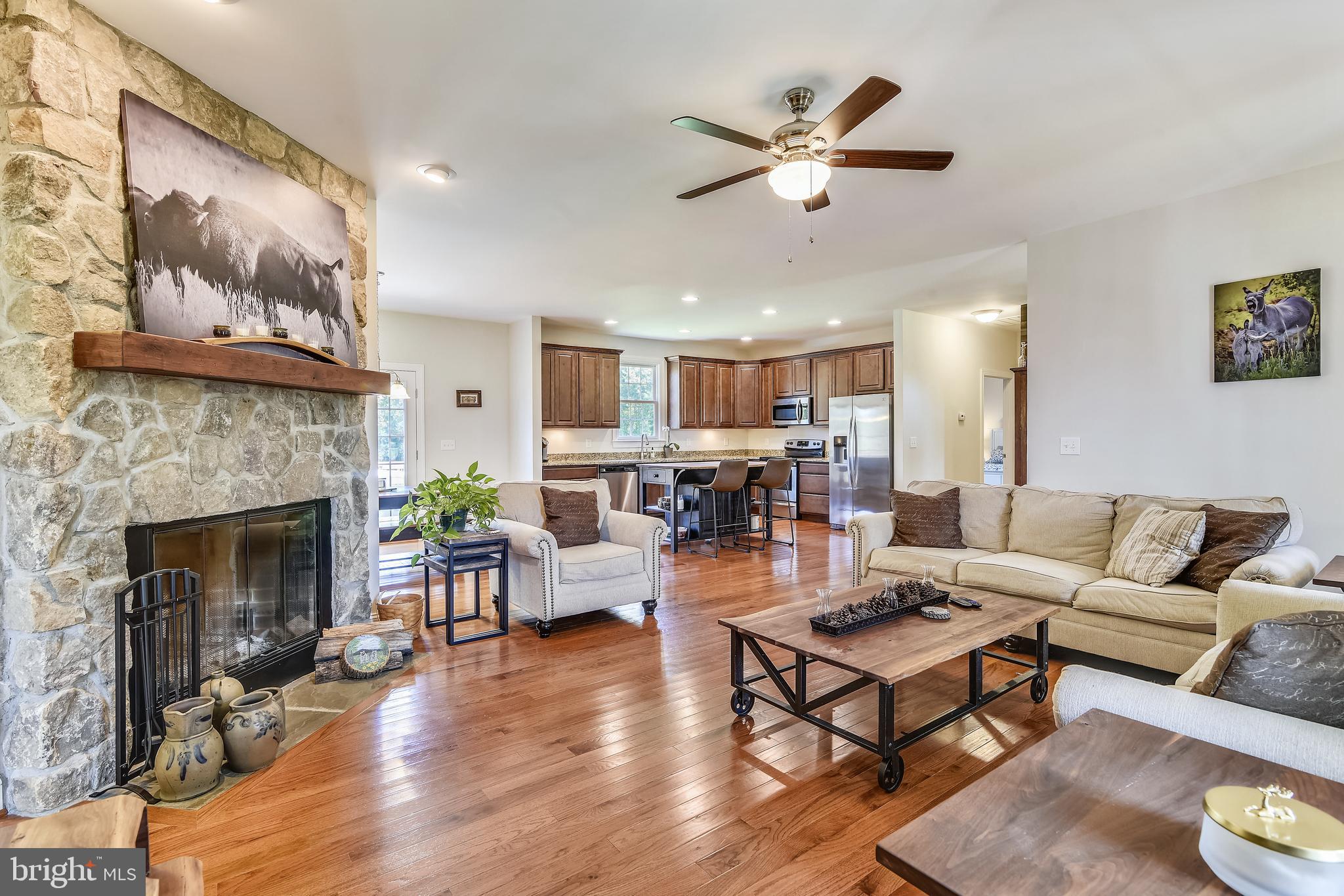 15111 Black Hill Road Rixeyville, VA 22737 - Photo 4 of 58 Wood Burning Fireplace