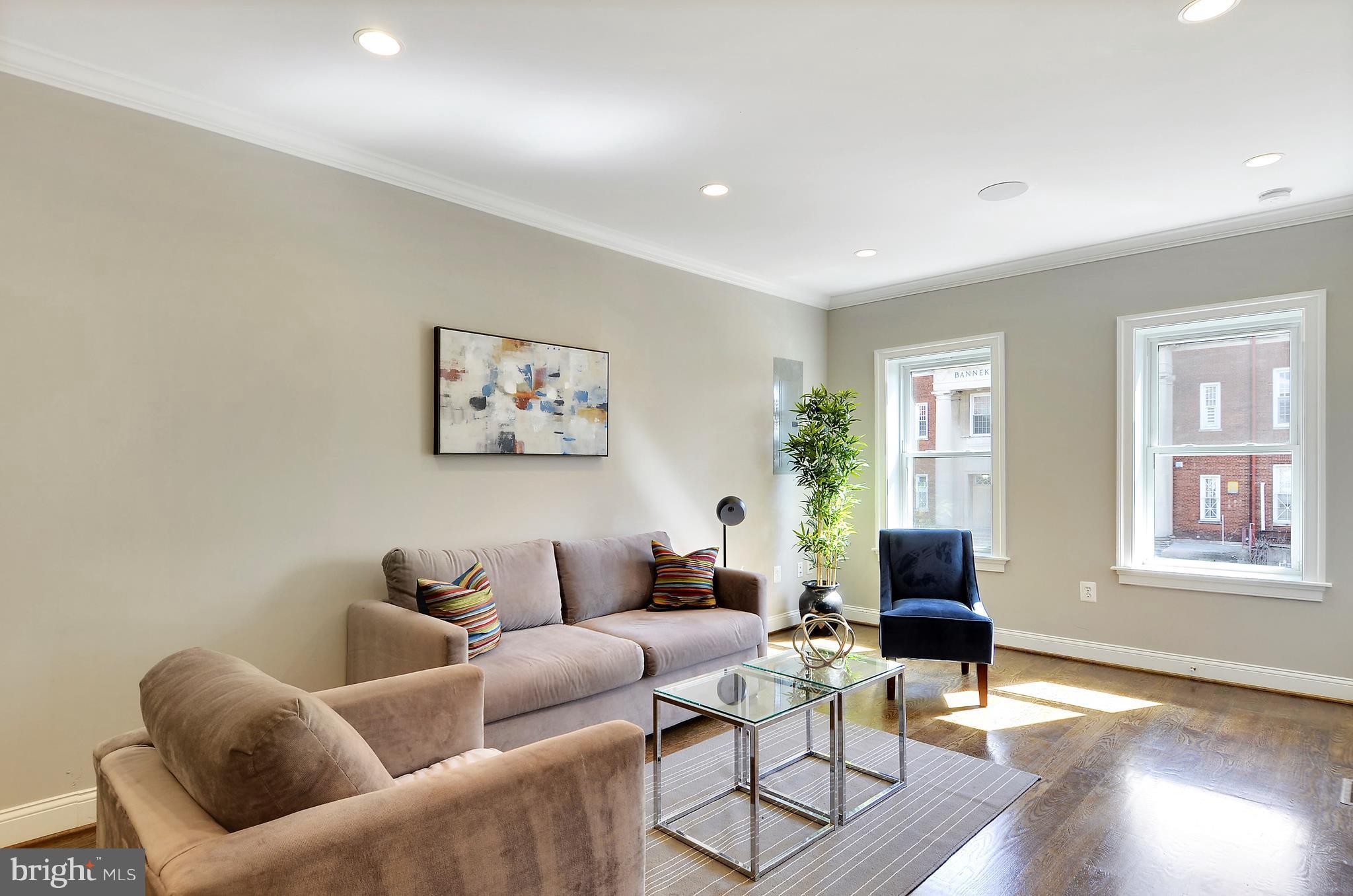 809 Euclid Street Northwest, Unit 1 Washington, DC 20001 - Photo 3 of 25 Living Room
