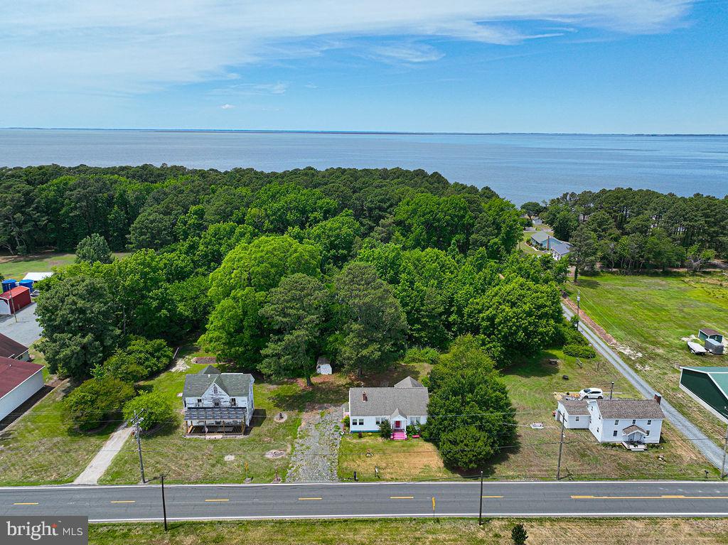 10116 Deal Island Road Deal Island, MD 21821 - Photo 2 of 58 Aerial view road front