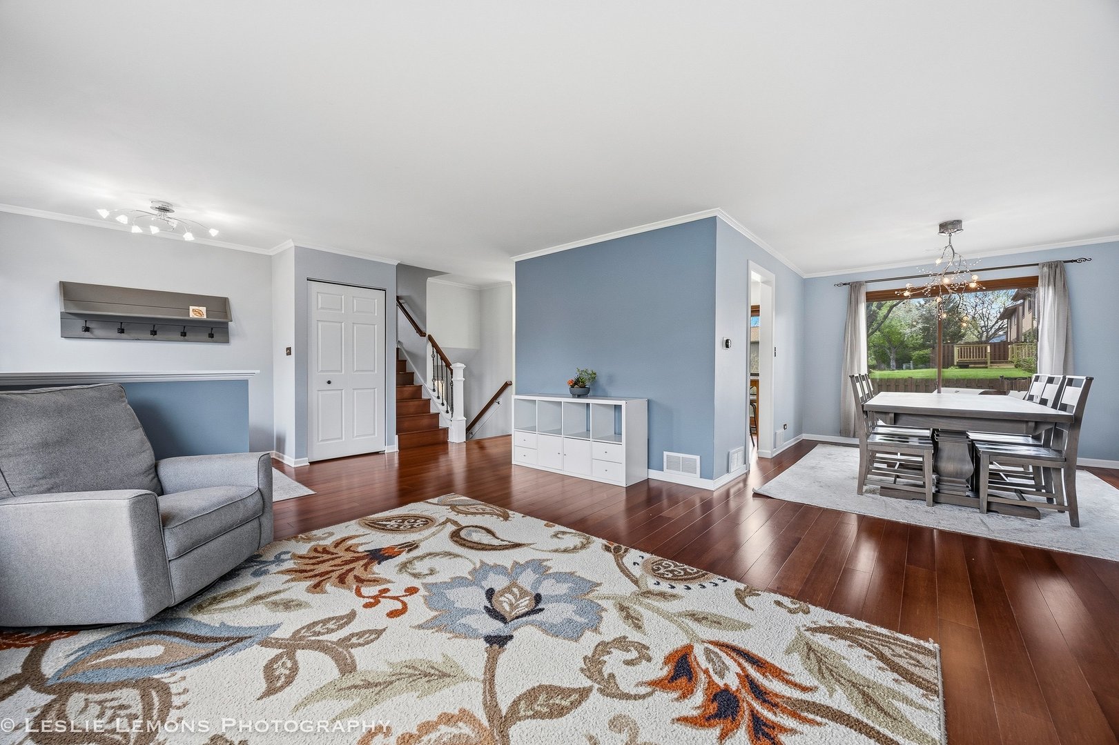 497 Sequoia Trail Roselle, IL 60172 - Photo 5 of 21 a bedroom with a bed and a flat screen tv